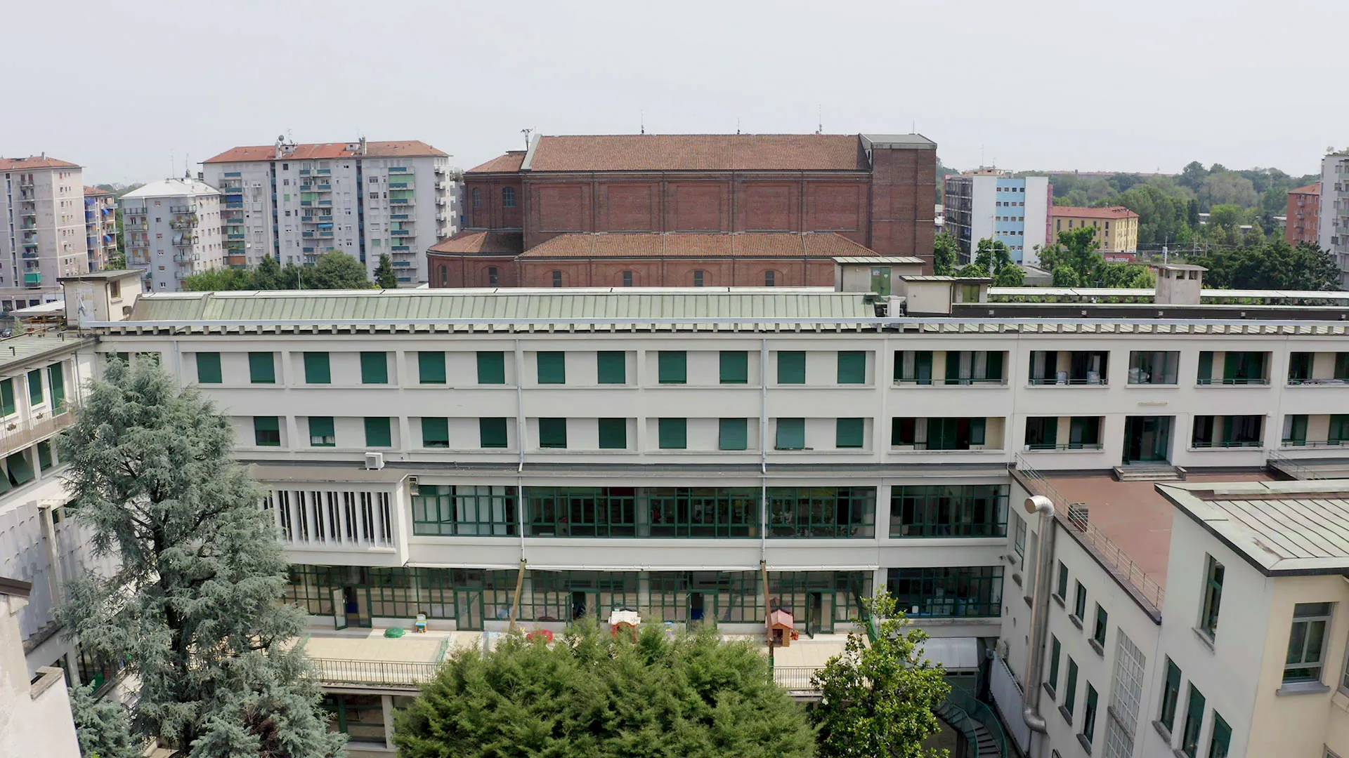 Il Campus Milano visto dall’alto