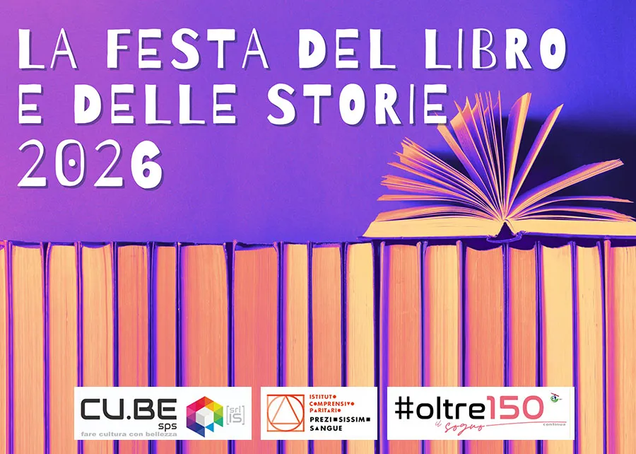 Locandina della Festa del Libro e delle Storie 2026