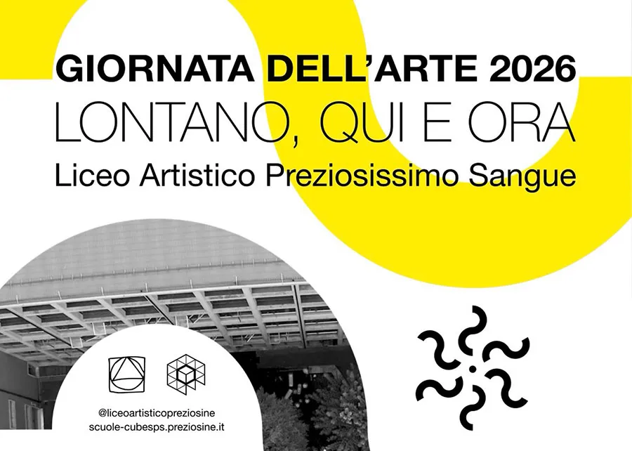 Locandina della Giornata dell’Arte 2026 del Liceo Artistico